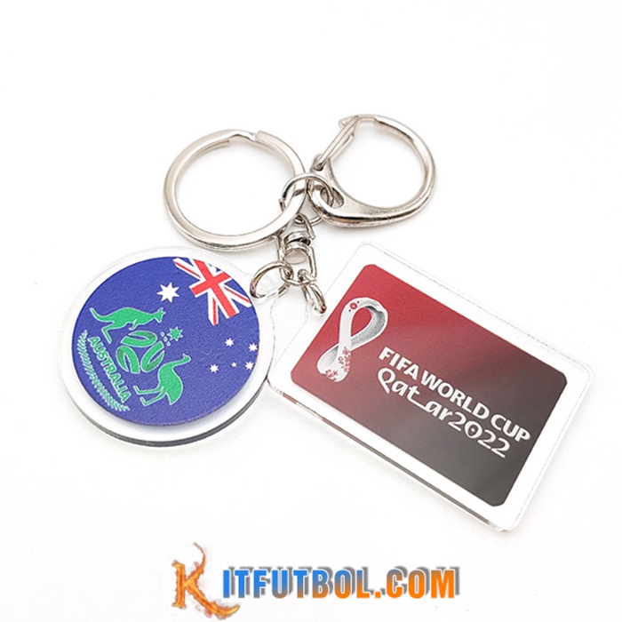 Nouvelle Titular de la clave Copa Del Mundo 2022 Australia Azul