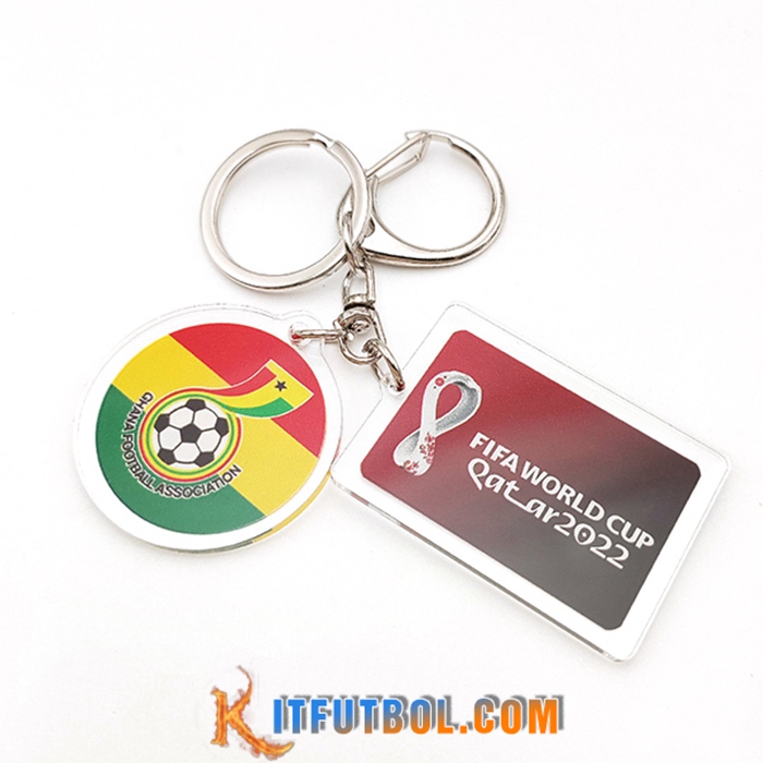Nouvelle Titular de la clave Copa Del Mundo 2022 Ghana Rojo/Amarillo/Verde