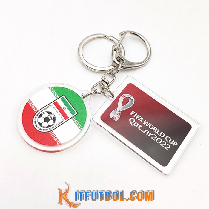 Nouvelle Titular de la clave Copa Del Mundo 2022 L'Iran Verde/Blanco/Rojo