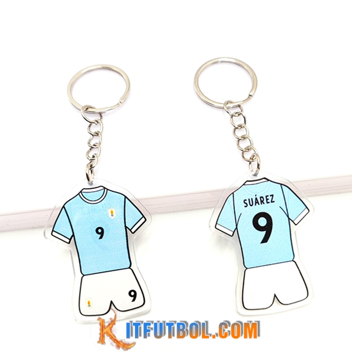 Nueva Titular de la clave Copa Del Mundo 2022 Uruguay (SUÁREZ) Azul Claro