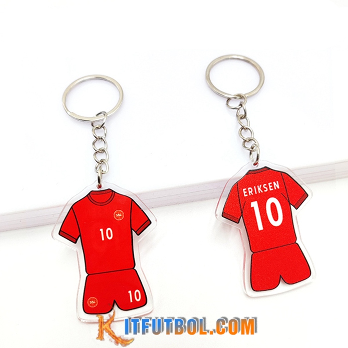 Nueva Titular de la clave Copa Del Mundo 2022 Dinamarca (ERIKSEN) Rojo