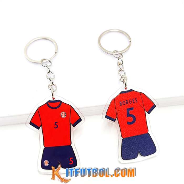 Nueva Titular de la clave Copa Del Mundo 2022 Costa Rica (BORGES) Rojo/Azul