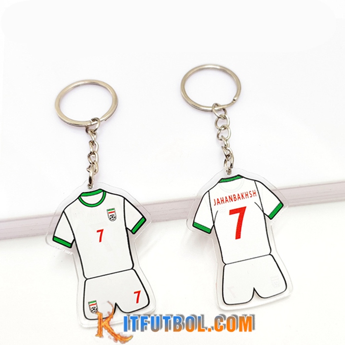 Nueva Titular de la clave Copa Del Mundo 2022 L'Iran (JAHANBAKHSH) Blanco