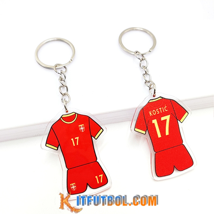 Nueva Titular de la clave Copa Del Mundo 2022 Serbia (KOSTIĆ) Rojo