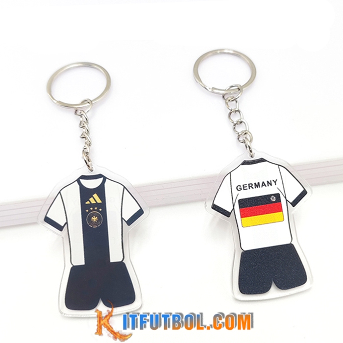 Nueva Titular de la clave Copa Del Mundo 2022 Alemania Negro/Blanco