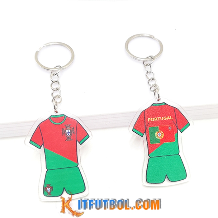 Nueva Titular de la clave Copa Del Mundo 2022 Portugal Rojo/Verde