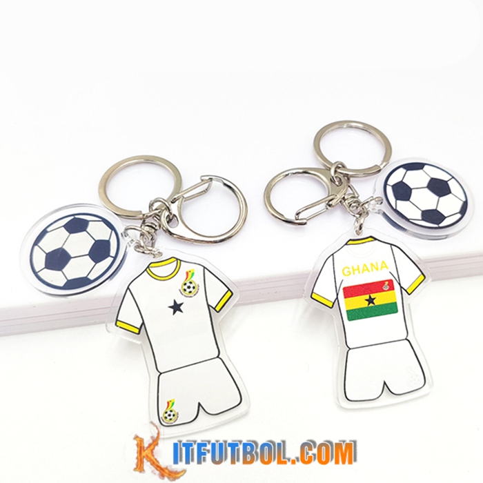 Nueva Titular de la clave futbol Copa Del Mundo 2022 Ghana Blanco