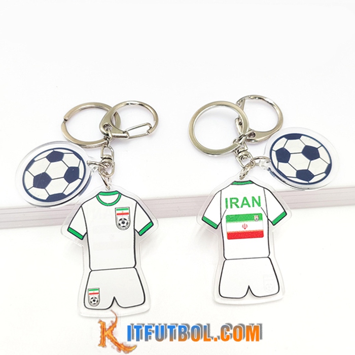 Nueva Titular de la clave futbol Copa Del Mundo 2022 L'Iran Blanco