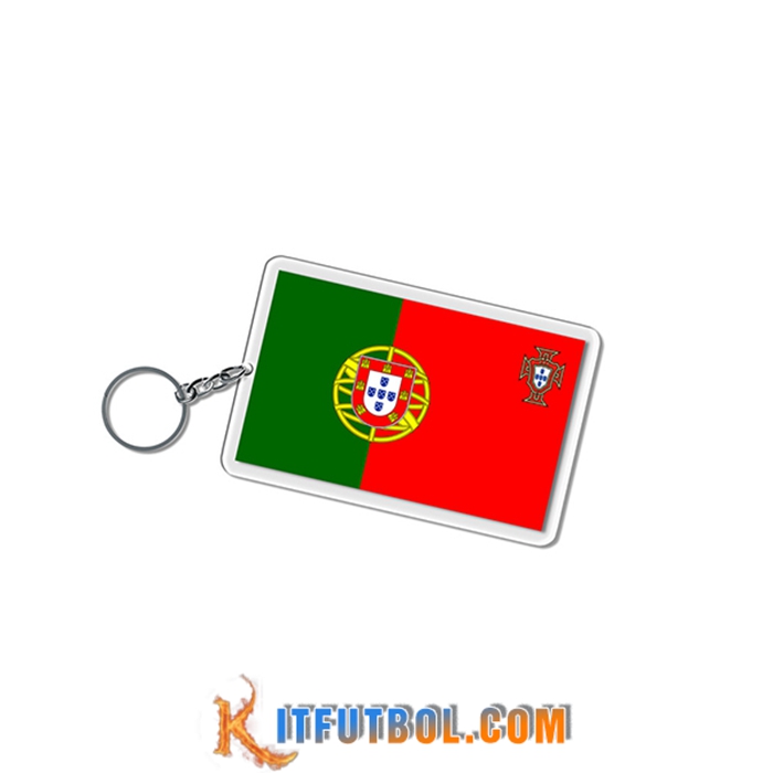 Nueva Titular de la clave Carré Copa Del Mundo 2022 Portugal Verde/Rojo