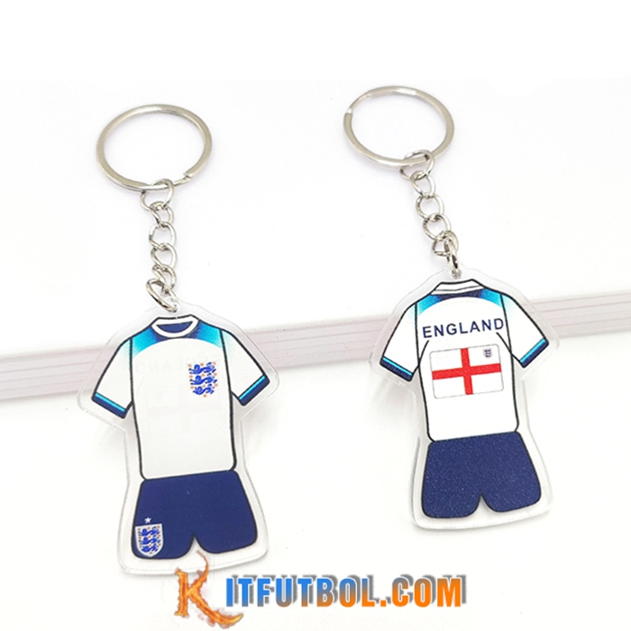 Nueva Titular de la clave Copa Del Mundo 2022 Inglaterra Blanco