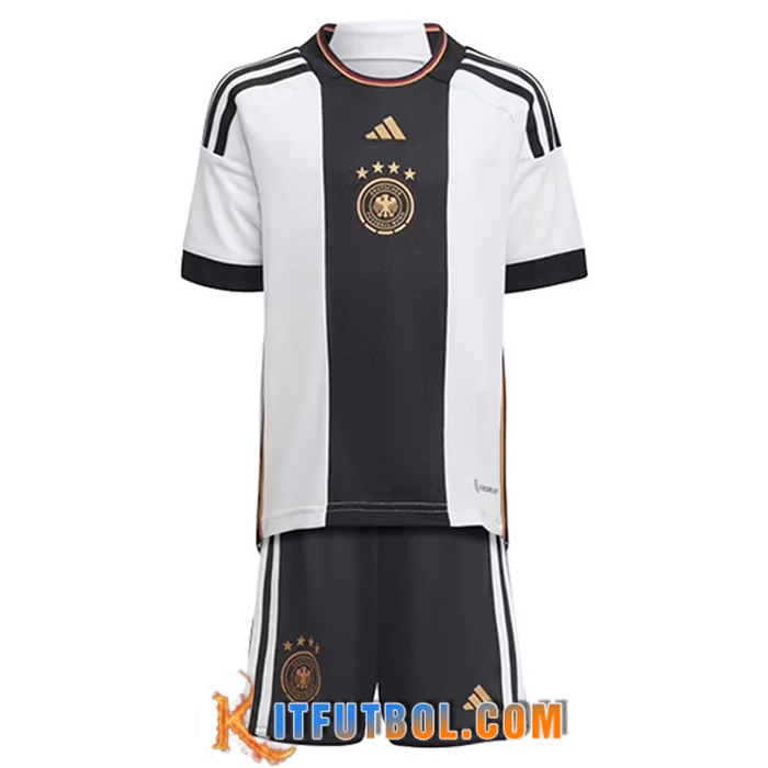 Camisetas De Futbol Alemania Ninos Primera Copa Del Mundo 2022