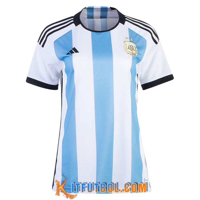 Camisetas De Futbol Argentina Mujer Primera Copa Del Mundo 2022