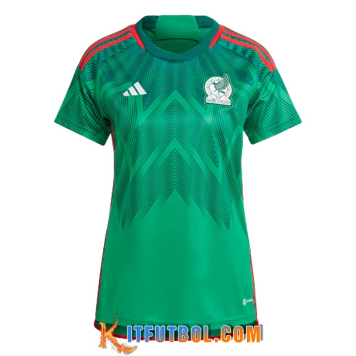Camisetas De Futbol México Mujer Primera Copa Del Mundo 2022