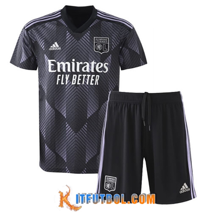 Nueva Camisetas De Futbol Lyon Ninos Tercera 2022/2023