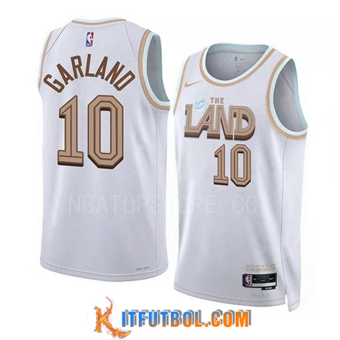 Camisetas Cleveland Cavaliers (GARLAND #10) 2022/23 Blanco