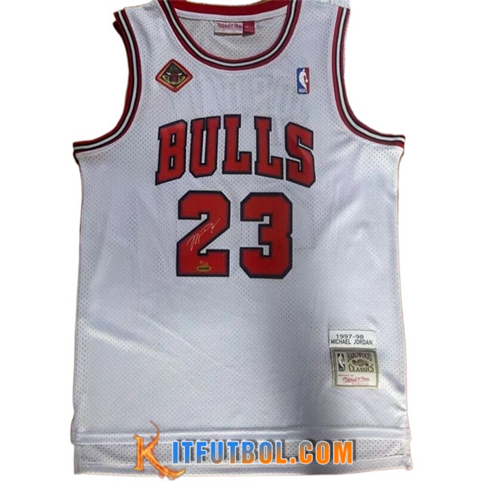 Camisetas Chicago Bulls (JORDAN #23) 2022/23 Blanco