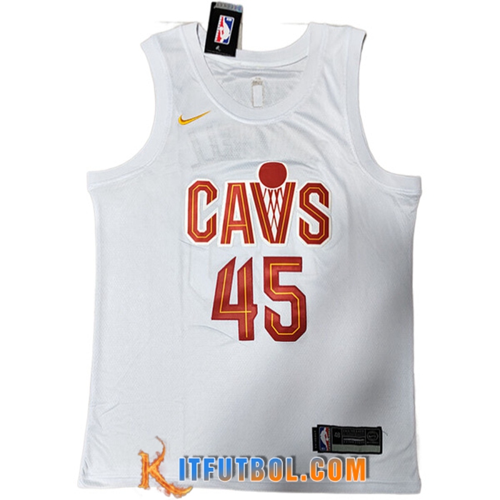 Camisetas Cleveland Cavaliers (MITCHELL #45) 2022/23 Blanco