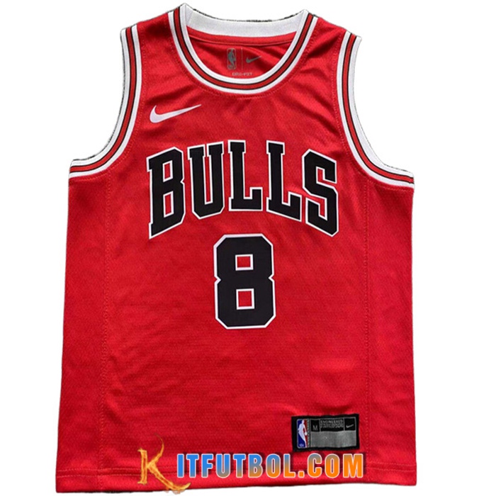 Camisetas Chicago Bulls (LAVINE #8) 2022/23 Rojo