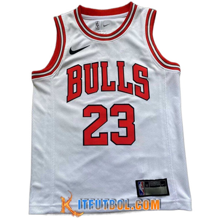 Camisetas Chicago Bulls (JORDAN #23) 2022/23 Blanco