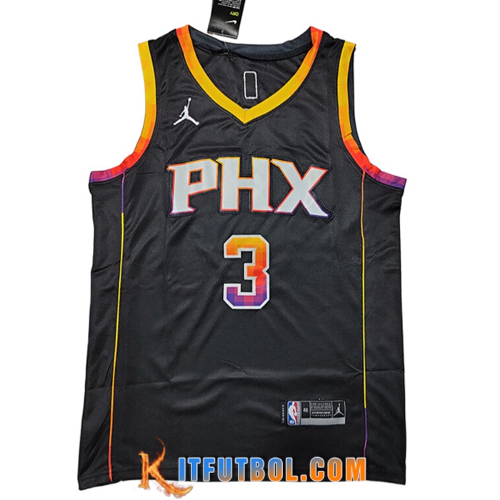 Camisetas Phoenix Suns (PAUL #3) 2022/23 Negro