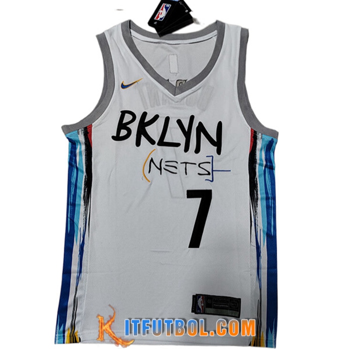 Camisetas Brooklyn Nets (DURANT #7) 2022/23 Rojo
