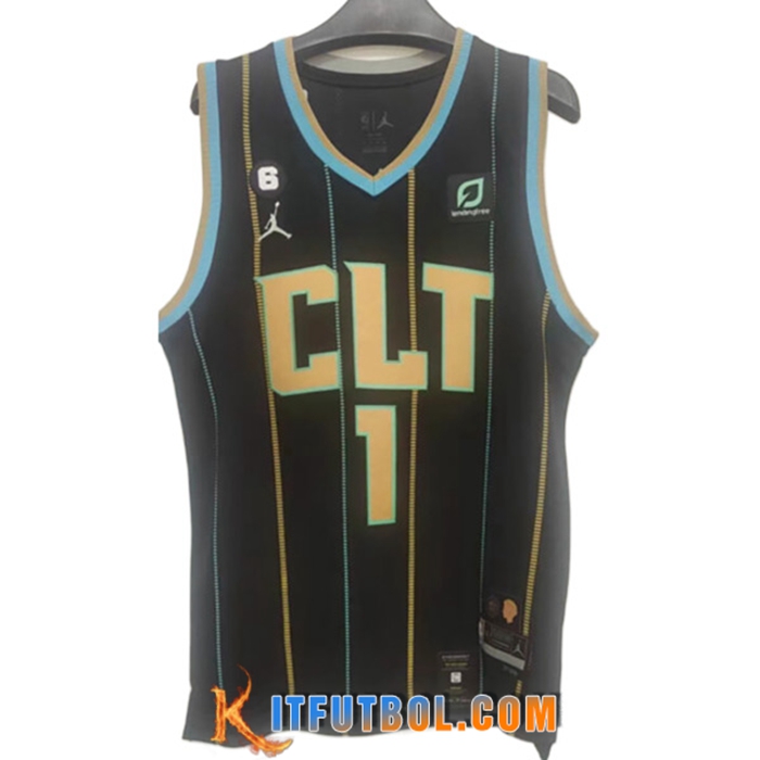 Camisetas Charlotte Hornets (BALL #1) 2022/23 Rojo