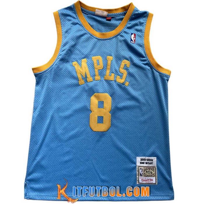 Camisetas Los Angeles Lakers (BRYANT #8) 2022/23 Azul