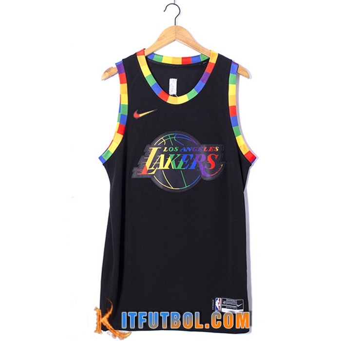 Camisetas Los Angeles Lakers (BRYANT #24) 2022/23 Negro