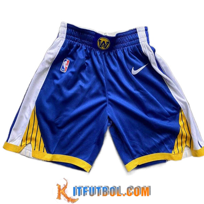 Cortos NBA Golden State Warriors Azul/Blanco