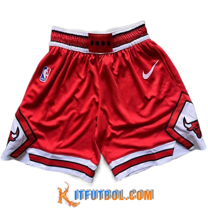 Cortos NBA Chicago Bulls Rojo