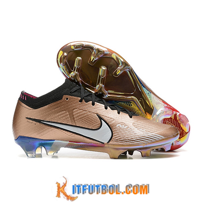 Nike Botas De Fútbol Air Zoom Mercurial Low Gang Vapor XV Elite FG Marrón