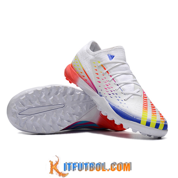 Adidas Botas De Fútbol Predator Edge.3 Low TF Blanco -02