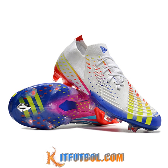 Adidas Botas De Fútbol Predator FIFA World Cup Qatar 2022 Edge+ FG Blanco -03