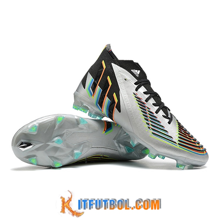 Adidas Botas De Fútbol Predator FIFA World Cup Qatar 2022 Edge+ FG Gris