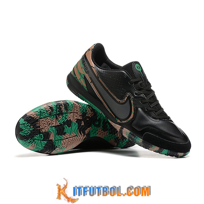 Nike Botas De Fútbol Tiempo Legend 9 TF Negro