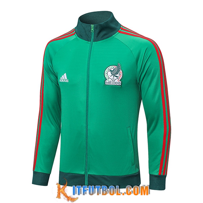 Chaquetas Futbol México Verde 2022/2023