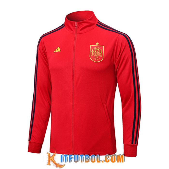 Chaquetas Futbol España Rojo 2022/2023