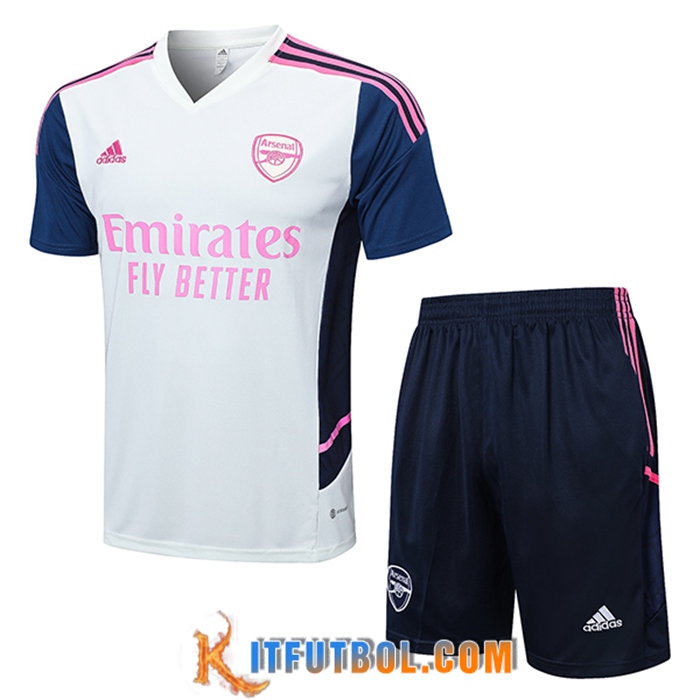 Camiseta Entrenamiento + Cortos Arsenal Verde 2022/2023