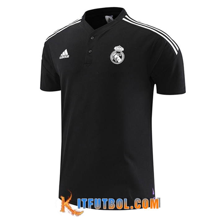 Camiseta Polo Real Madrid Negro 2022/2023