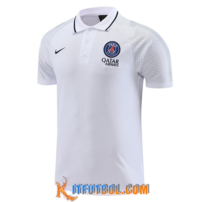 Camiseta Polo PSG Blanco 2022/2023 -02
