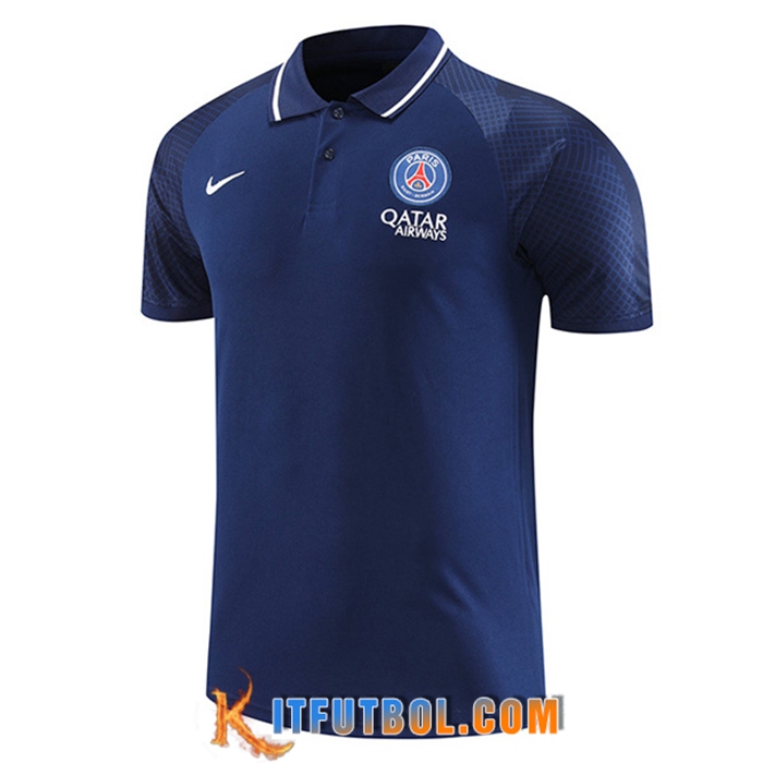 Camiseta Polo PSG Azul marino 2022/2023