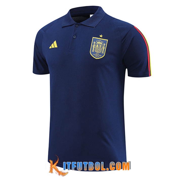 Camiseta Polo España Azul marino 2022/2023
