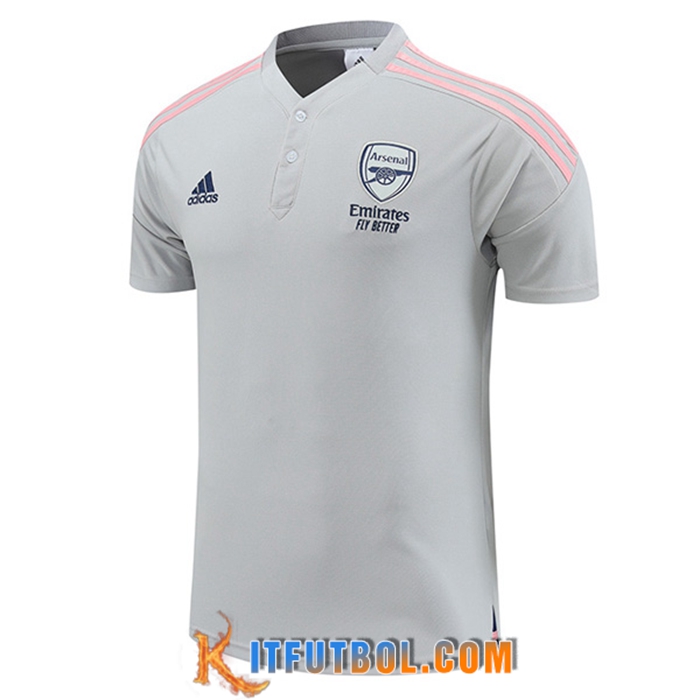 Camiseta Polo Arsenal Gris 2022/2023