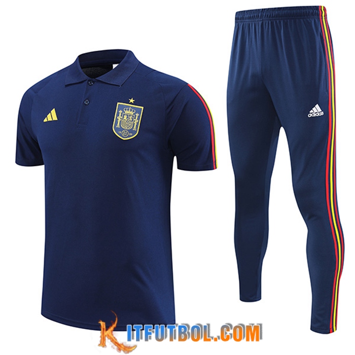 Camiseta Polo España Azul marino 2022/2023