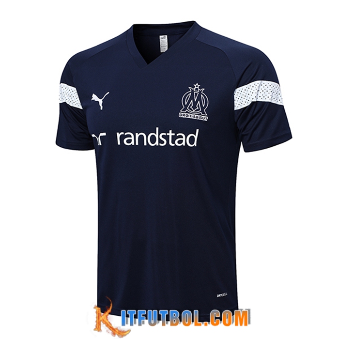 Camiseta Entrenamiento Marsella Azul marino 2022/2023