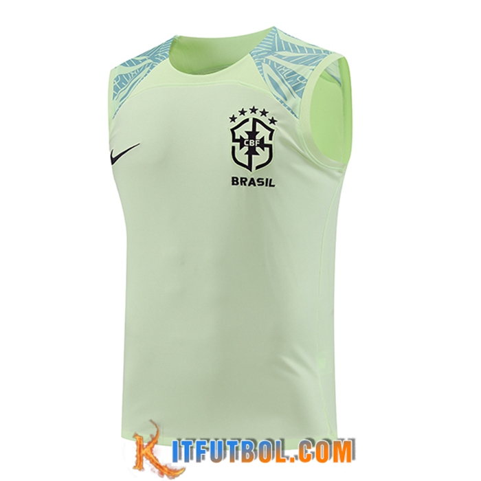 Chalecos De Futbol Brasil Verde 2022/2023