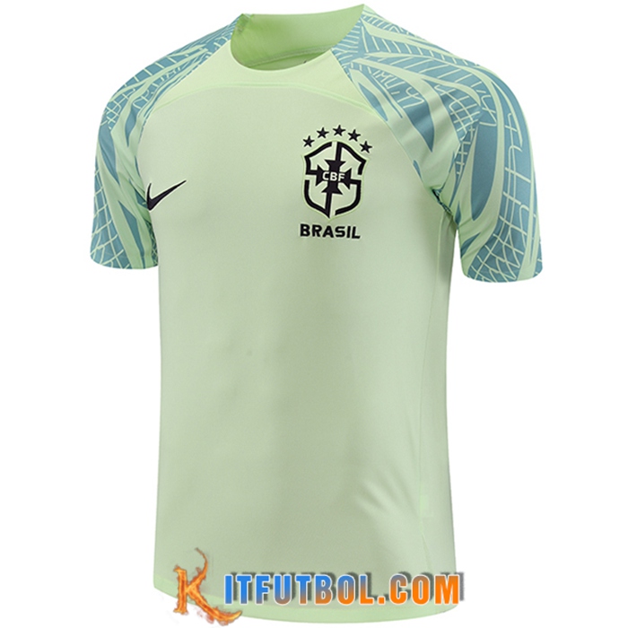 Camiseta Entrenamiento Brasil Verde 2022/2023 -03