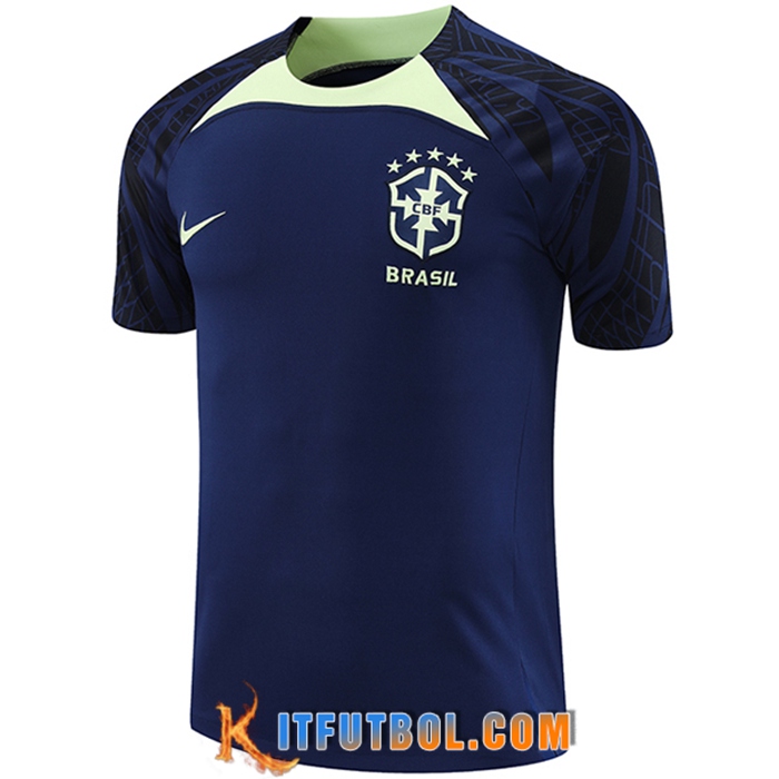 Camiseta Entrenamiento Brasil Azul marino 2022/2023
