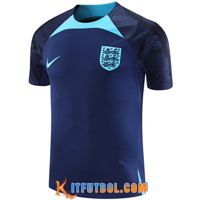 Camiseta Entrenamiento Inglaterra Azul marino 2022/2023