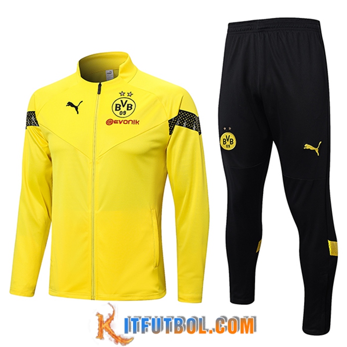 Chandal Equipos De Futbol - Chaqueta Dortmund Amarillo 2022/2023